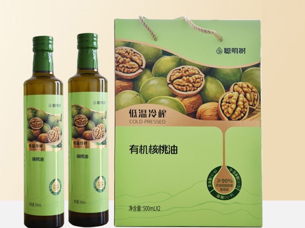 聪明树有机核桃油
