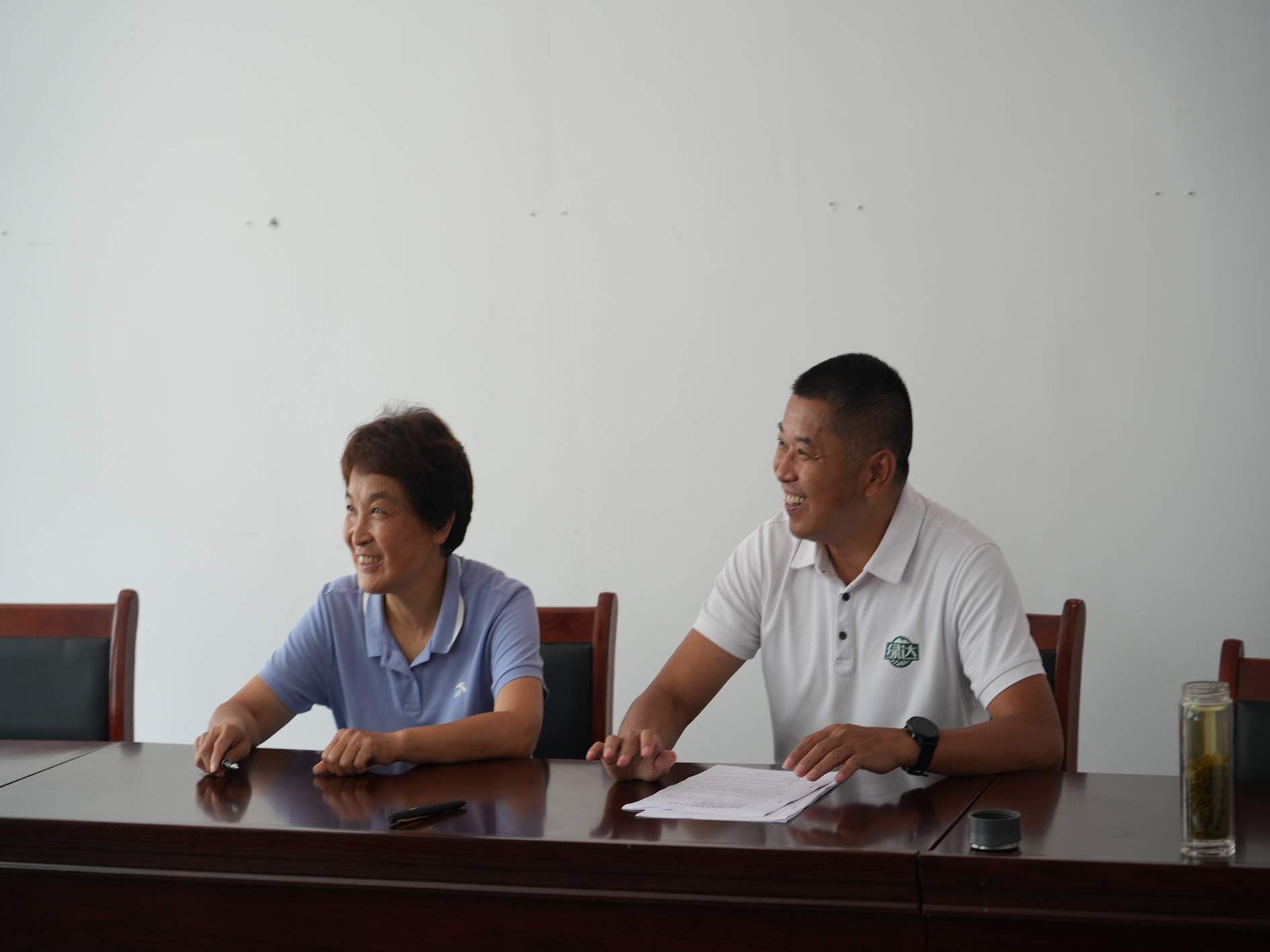 村企共建油茶产业｜绿达山茶油与柳铺村万亩野生油茶基地完成签约插图